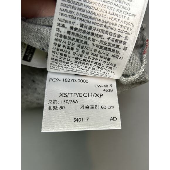 Levis Crop Tank Top Womens XS Surf Beach Palms Graphic Sleeveless Shirt - Picture 6 of 8